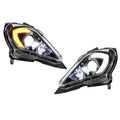 Led Headlights Replacement For Yamaha Raptor 350 700 Yfz Wolverine