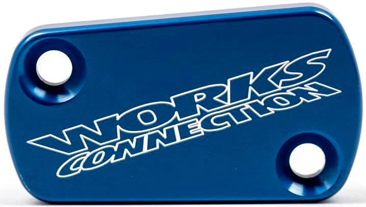 Works Clutch Cover Blue For Kawasaki Kx Series 2019-2022 Offroad