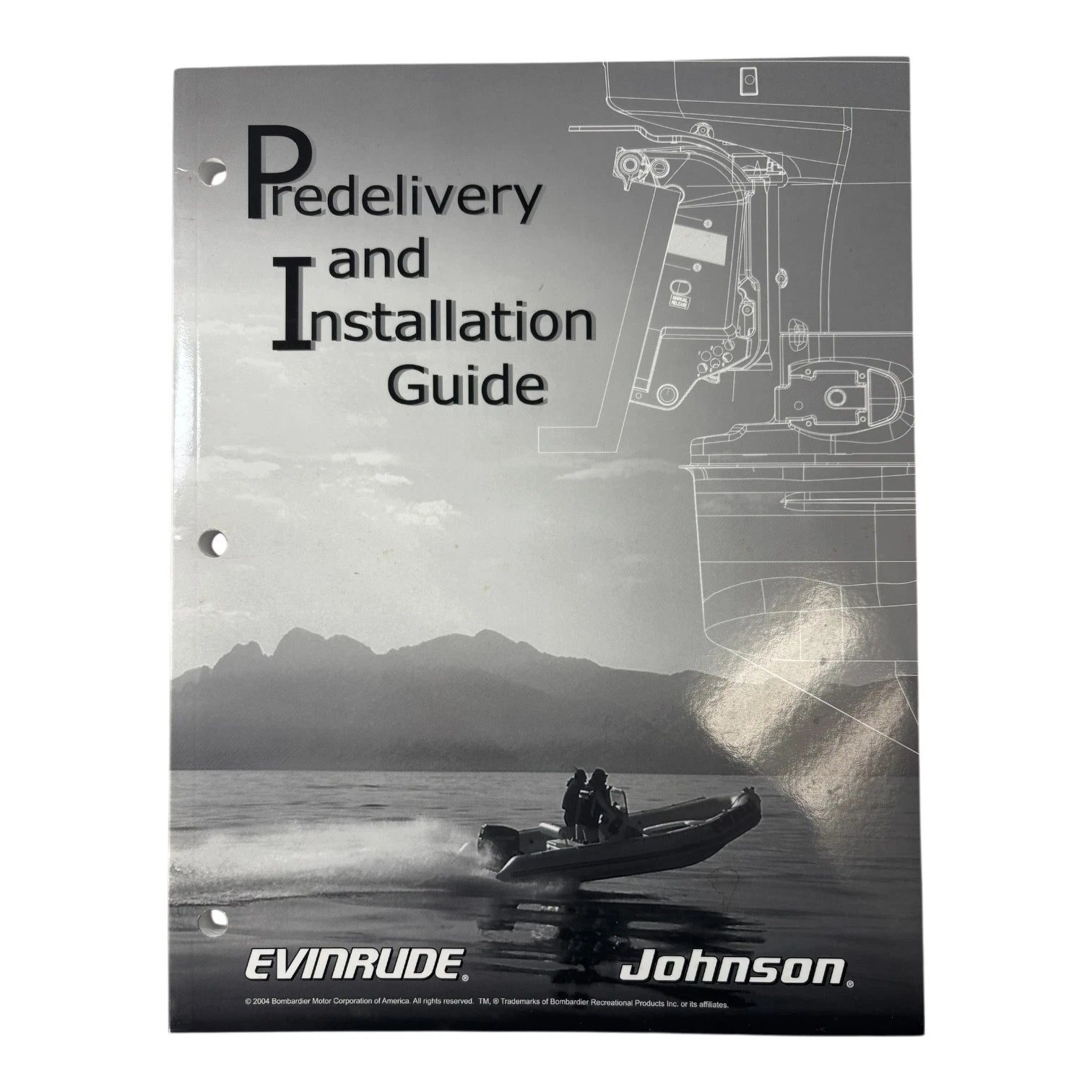 Evinrude Johnson 5006079, Predelivery And Installation Guide