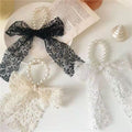 Butterfly Knot Hair String Pearl Headband
