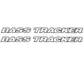 Raised Decal Stickers Bass Tracker 58 1/2 x 3 5/8 Inch by Bass Tracker