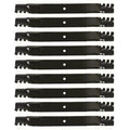 48112 48113 Nine (9) Heavy Duty Toothed Blades Fits Scag