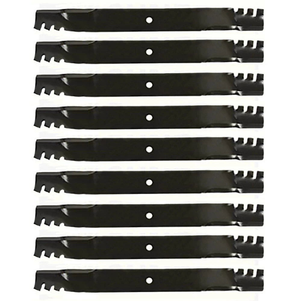 48112 48113 Nine (9) Heavy Duty Toothed Blades Fits Scag