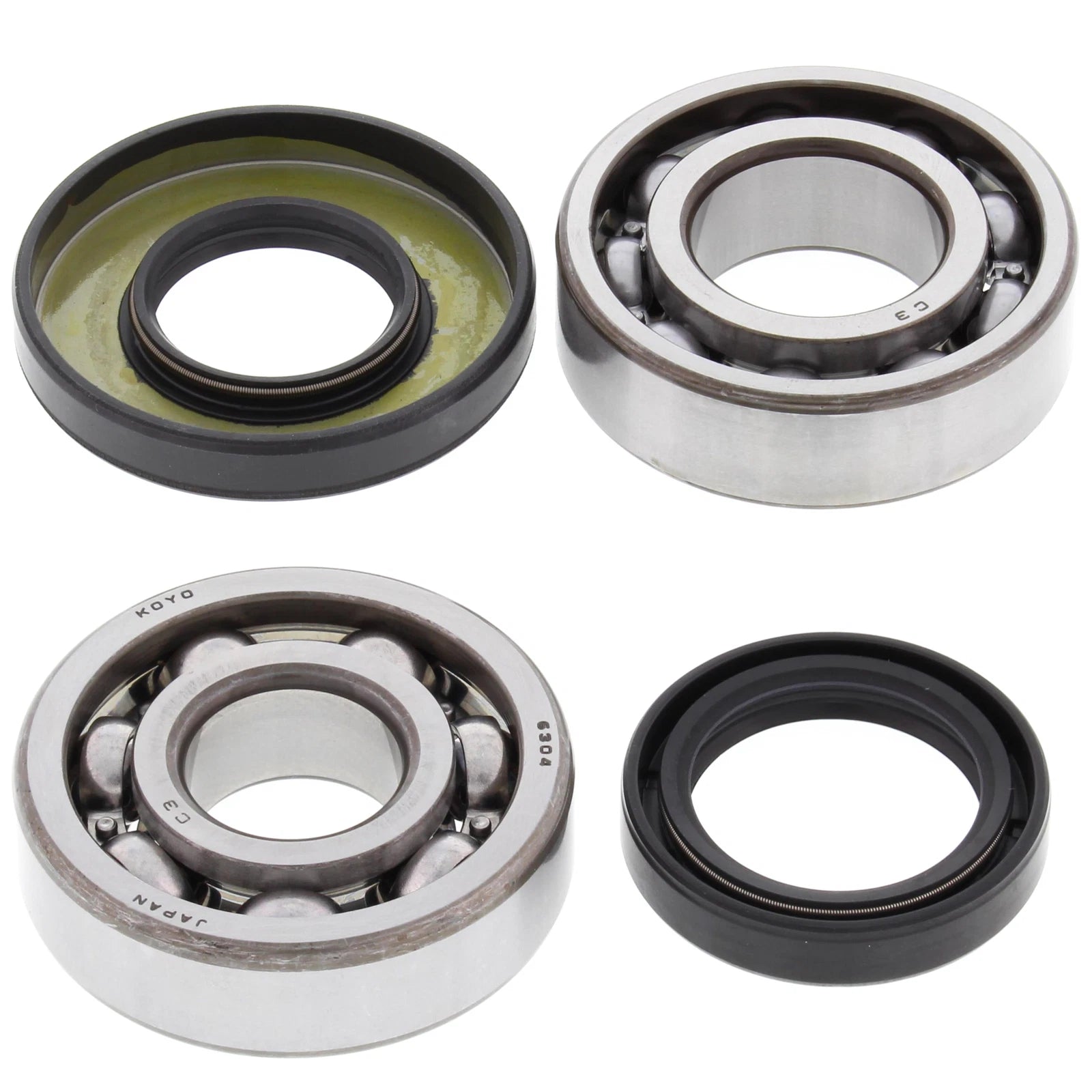 Crank Shaft Bearing Kit For Yamaha Rt180 1995 - 1998