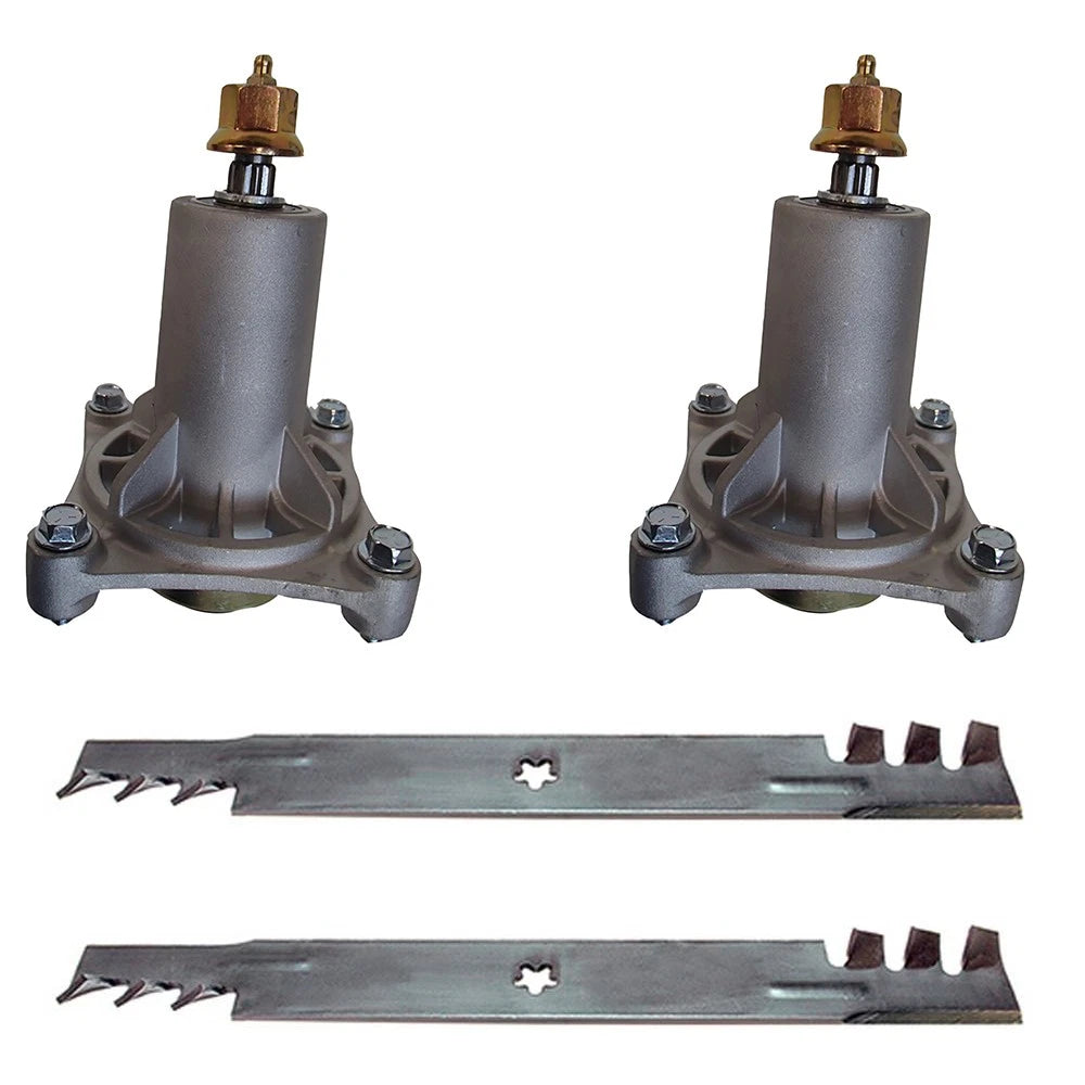 Deck Rebuild Kit Fits Craftsman 42" Replaces Spindles 192870 Blades