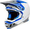 Fly Racing Formula Cc Glide Helmet Medium Offroad Blue Light Grey