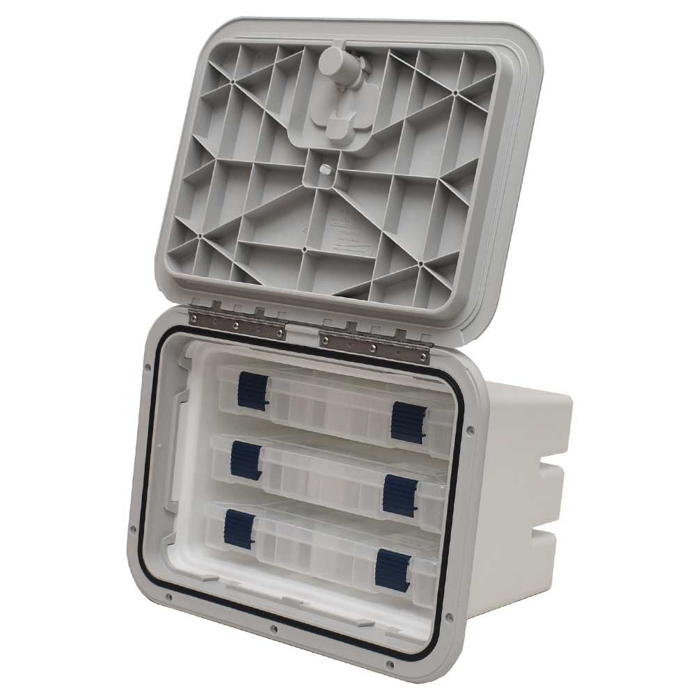 Innovative Boat Tackle Center 530-106 | 11 x 15 Inch Dolphin GrayOpens