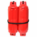 BoatTector Inflatable Fenders 27 x 8 1/2 Inch Red by BoatTector