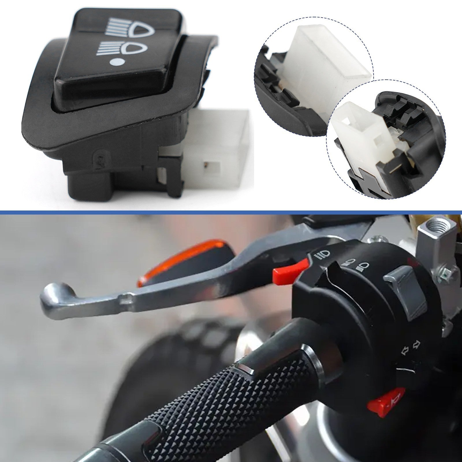 Motorcycle Switch Low Beam Turn Signal
