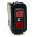 Carling Momentary Boat Fuel 1-2 Rocker Switch 15 Amp Lighted by Carling