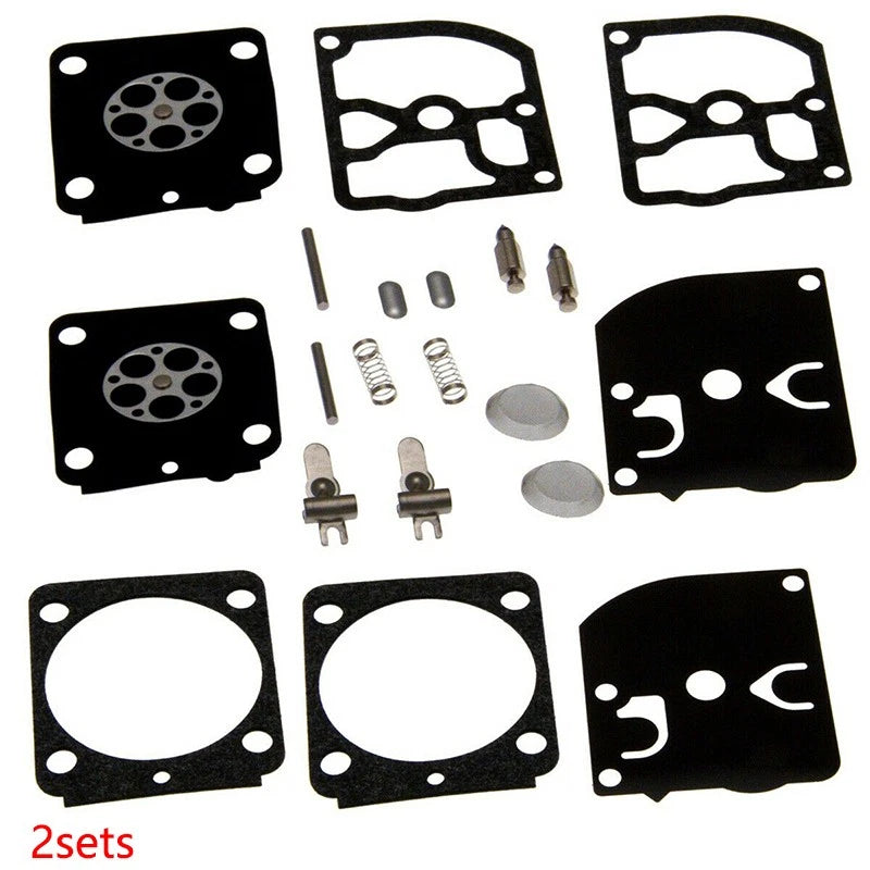 2 Set Carburettor Carb Rebuild Kits For Stihl Ms171 Ms181 Ms211