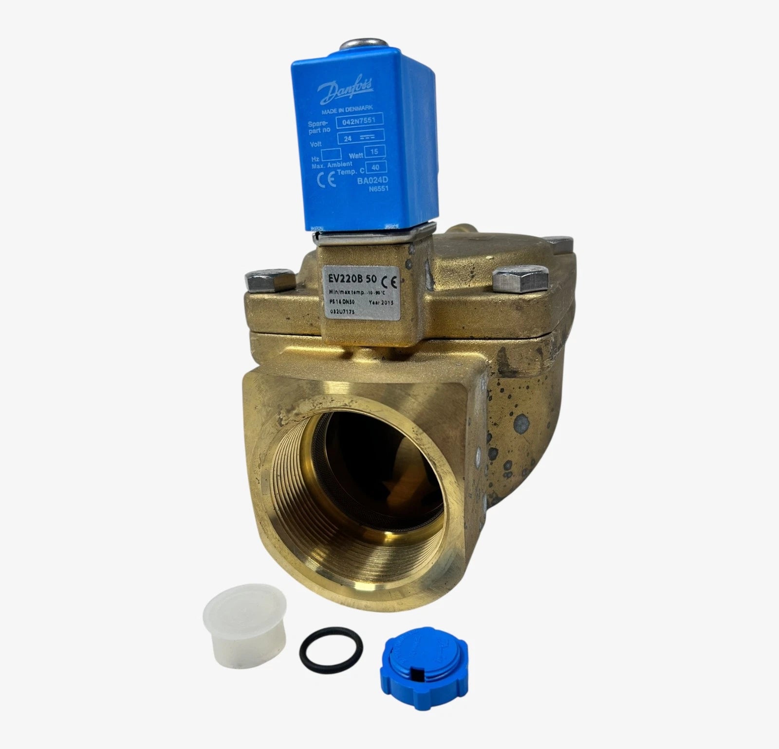 Danfoss 032u7175, Ev220b Solenoid Valve W/ Solenoid Coil, Oem
