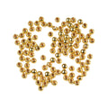 Crafting Beads Gold Beads Plastic Material