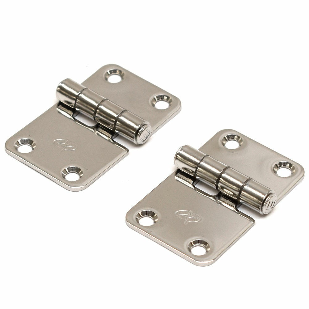 Gemlux Boat Top Mount Hinges 1669 2 3/8 x 1 1/2 Inch SS by Gemlux