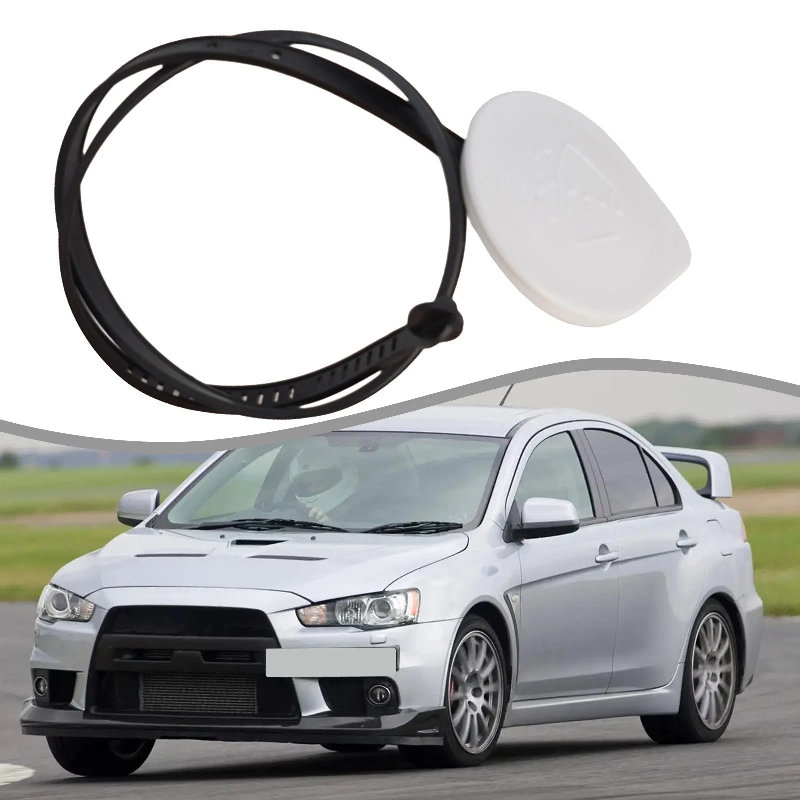 Water Tank Cover Ruler With 40cm For Mitsubishi Car Accessories