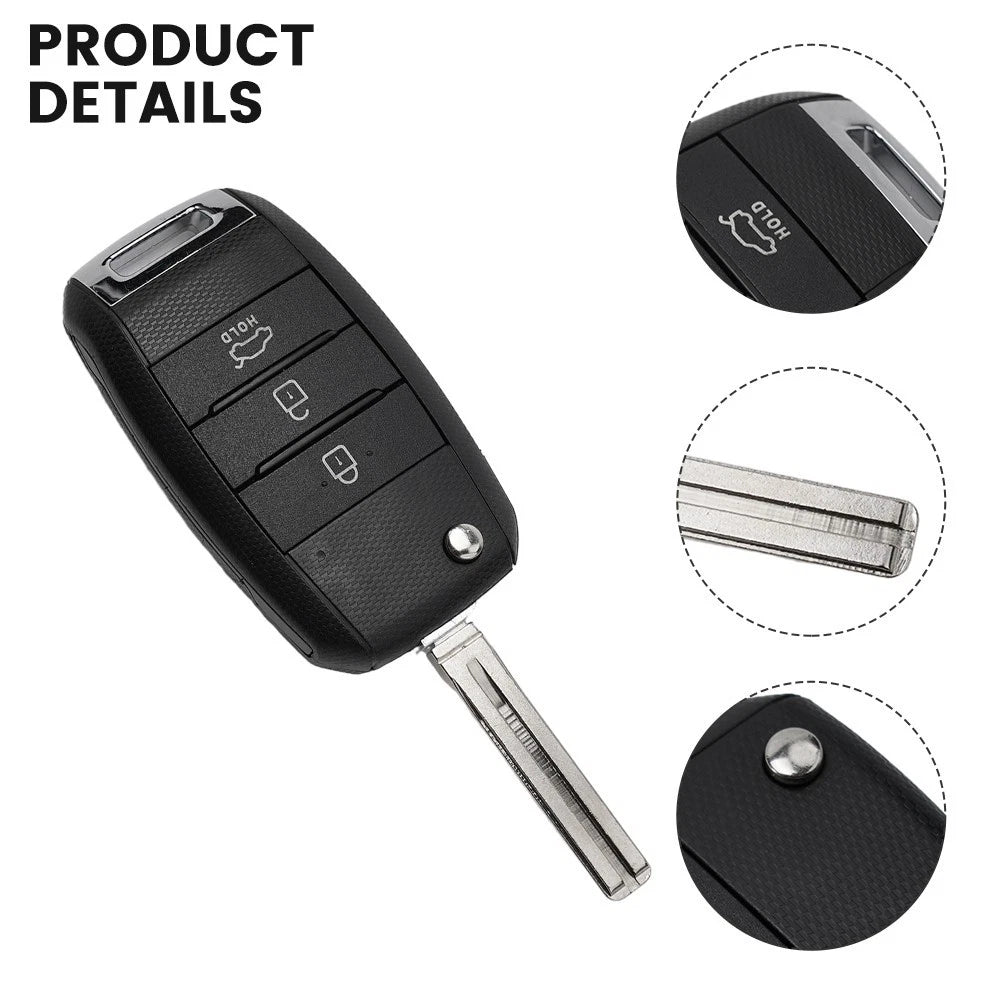 Car For Kia 1pcs Blade Car Remote Control Key For Kia Optima 2015-2019