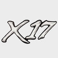 Nitro Boat Emblem Decal Stickers X5 Gray Pair by Nitro