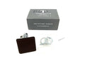 Turnstyle Designs H2009 Savile Leather, Lift And Pull Cabinet Handle,