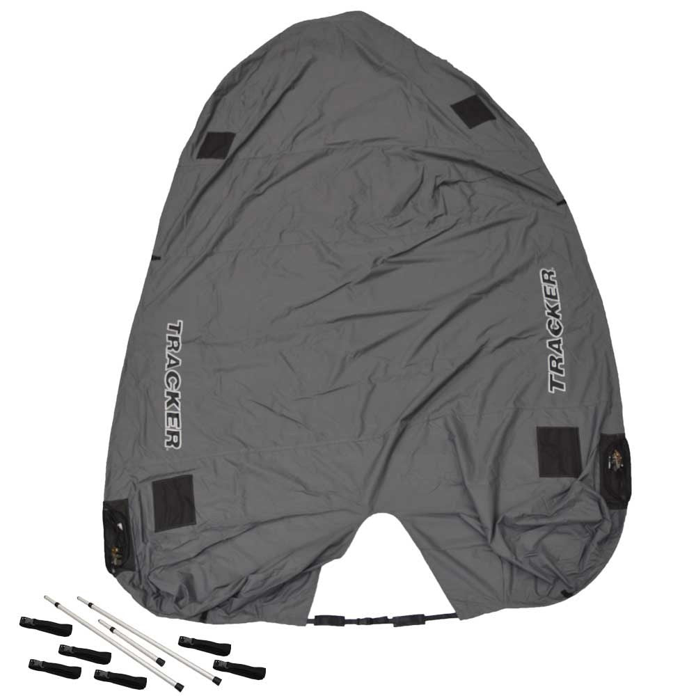Tracker Boat Travel Cover 163195 | Pro Guide V 16 Charcoal DowcoOpens 