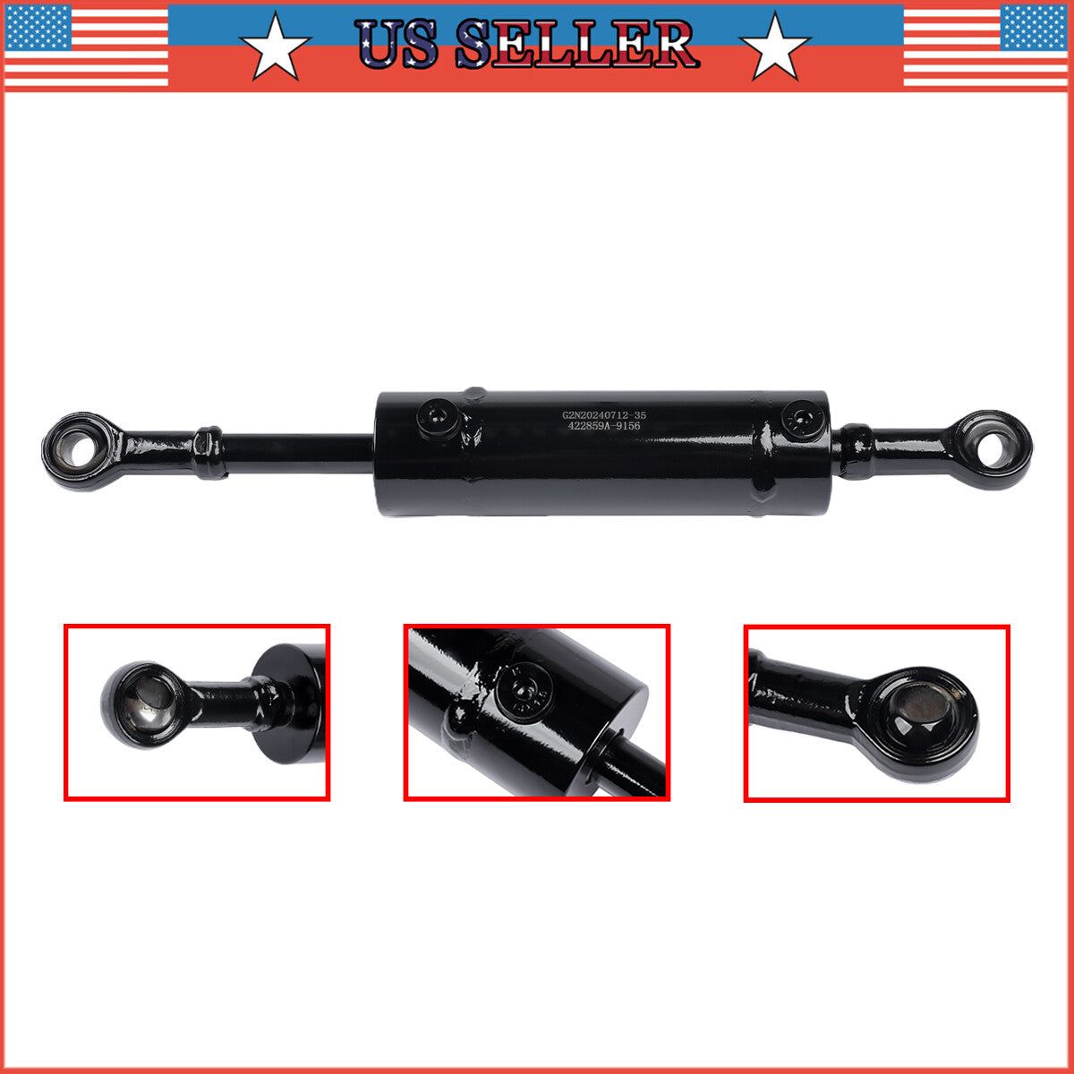 Steering Hydraulic Cylinder John Deere 318 322 332 by John Deere