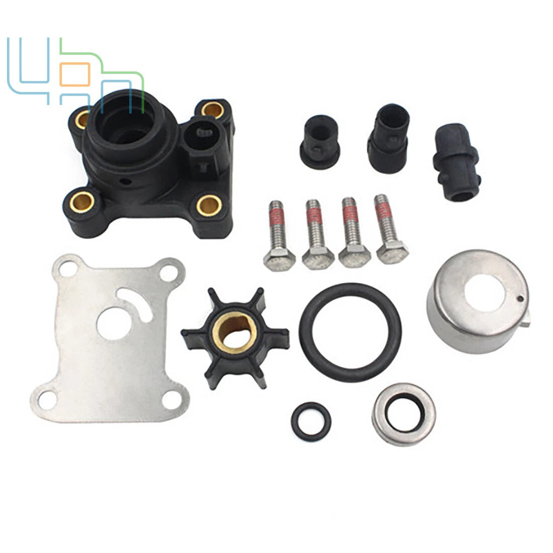 Water Pump Impeller Kit For Johnson Evinrude 9.9hp 15 Hp 4 Stroke