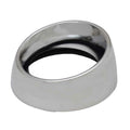 Veethree Boat Eyebrow Gauge Bezel 69270K | 3 3/8 In ID Silver PlasticO