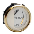 Faria Boat Trim Gauge Gp4511a | Mercury / Yamaha Prestige Gold 2 Inch