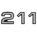 Decal Ranger Boat 211 Silver Black by Ranger