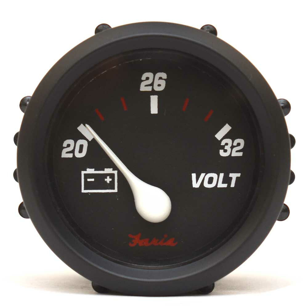 Boat Voltmeter Gauge Faria Beede VP041A by Faria Beede