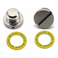 2Pcs Drain Screw Kit for Mercury Marine MerCruiser Gear Case 2010-2023