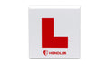 Stiff/rigid L Plate For Motorcycles Scooters *Almost Unbreakable