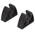 Perko Boat Pole Light Storage Clips 477-000 BLK 3/4 Inch Pair by Perko