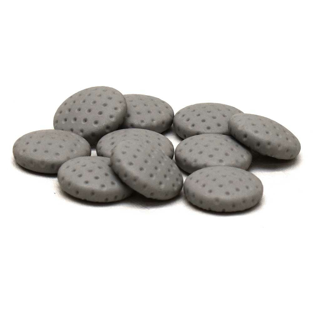 Button Snaps Boat Seat Gray Perforated 3/8 Inch