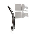 Side Panel Trim Cap Cover 4pcs Abs For Mercedes-benz For W202 1994