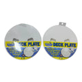 Marpac 7-0636, Marine White Screw Out Deck Plate | Hook & Hull Co