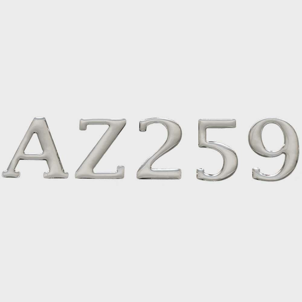Cruisers Yachts Boat Raised Decal Sticker AZ259 Silver by Cruisers Yachts