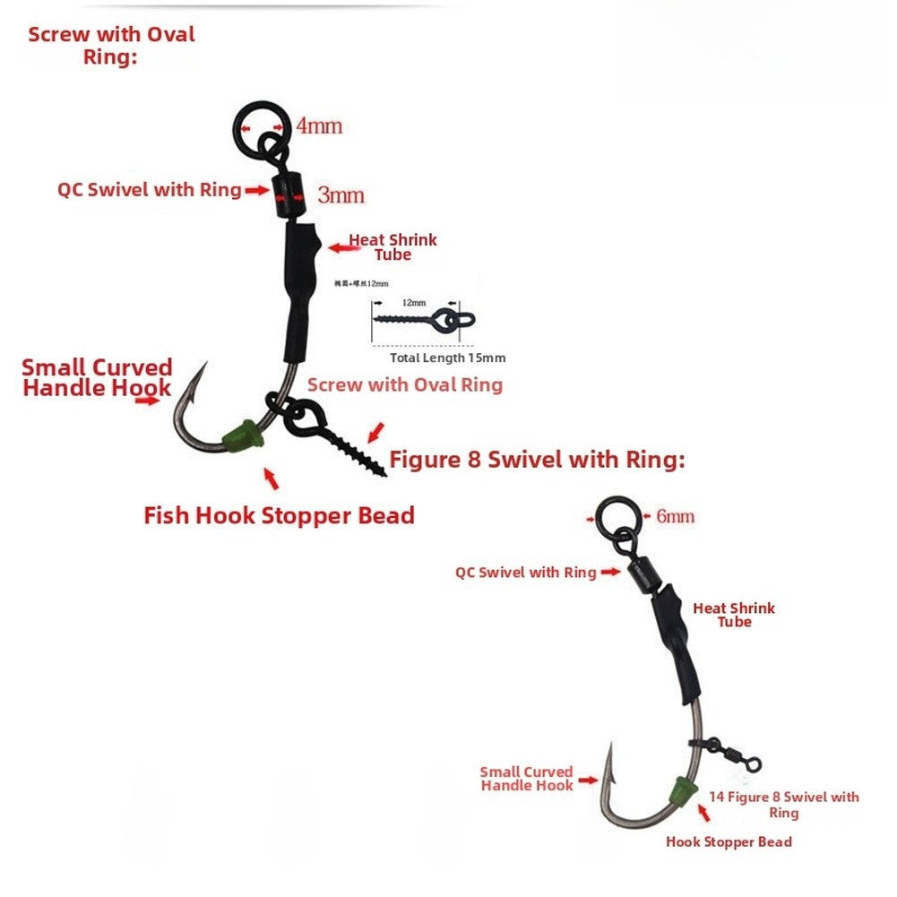 Swivel Eye Ronnie Rig Swivel Connection