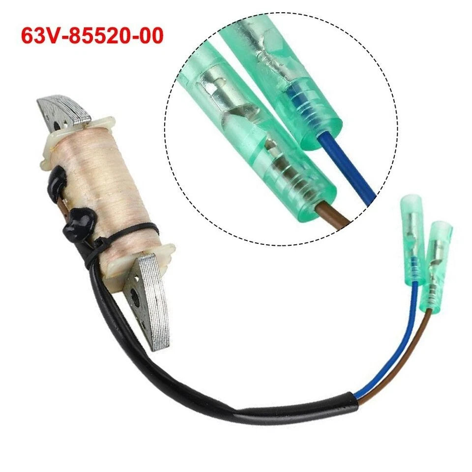Charge Coil For Yamaha Outboard Motor 9.9hp 15hp 2-stroke 1996-2009