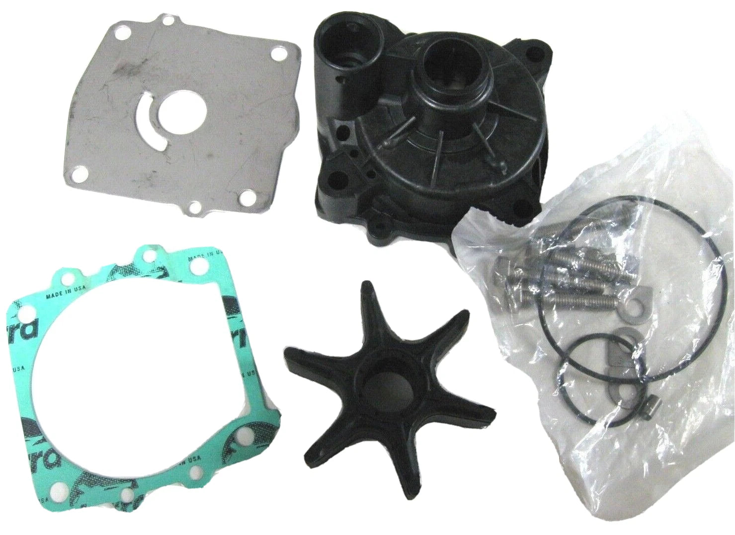 Yamaha Outboard Water Pump Kit 18-3373 18-3372 Fits 6e5-w0078-a1