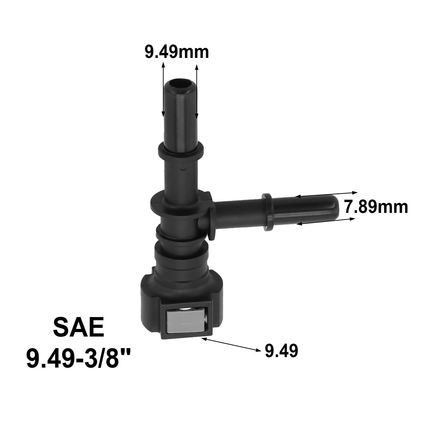 Nylon Material Fuel Hose Quick Release Connector For Car Leak Proof