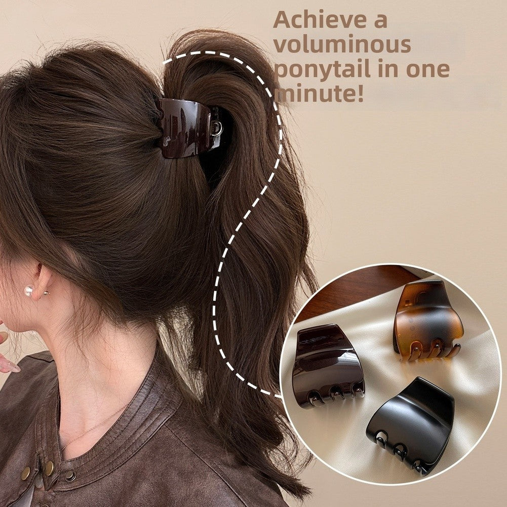 Frosted Matte Finish Hair Clip for Women