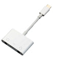 3 In1 Type-c Sound Card Usb-c 3.5mm Audio Interface For Earphone
