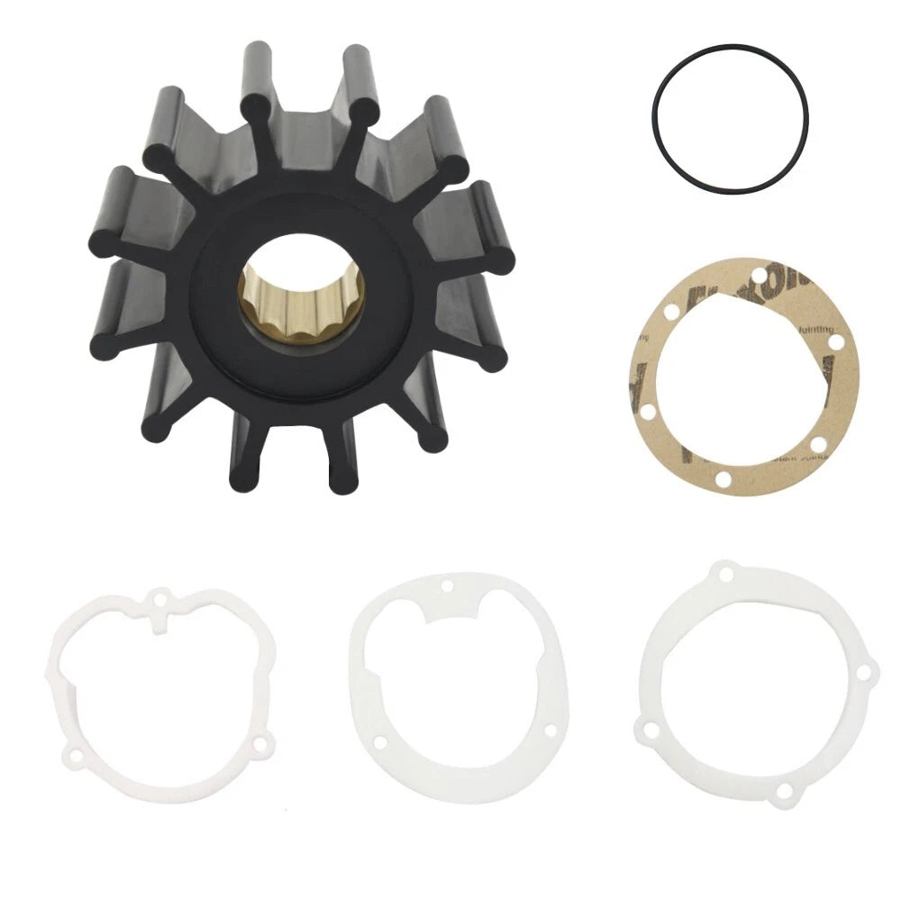 Raw Sea Water Pump Impeller Repair Kit for Jabsco/Sierra 40-60HP