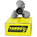 Turbo Pontoon UT Boat Propeller PO120011R OMC RH 12 x 11P Stainless by Turbo