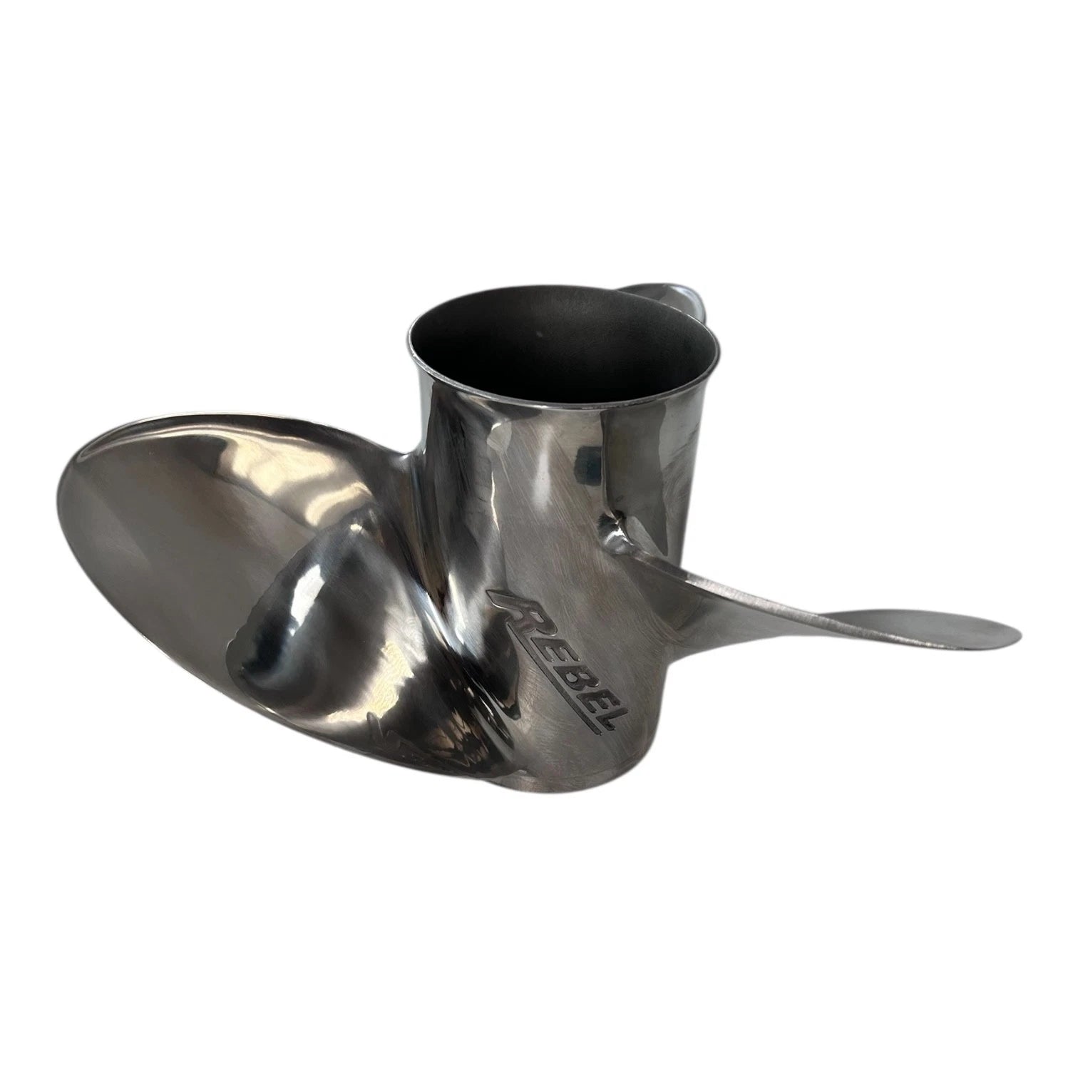 Evinrude Johnson 3 X 15 1/4 X 19, Rebel Stainless Steel Propeller