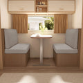 Rv Trailer Camper Sofa Cover Set Stretch Removable Washable Seat