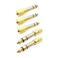 Male To Female Connector Plug Compatible With 1/8 Inch Male Trs Plug