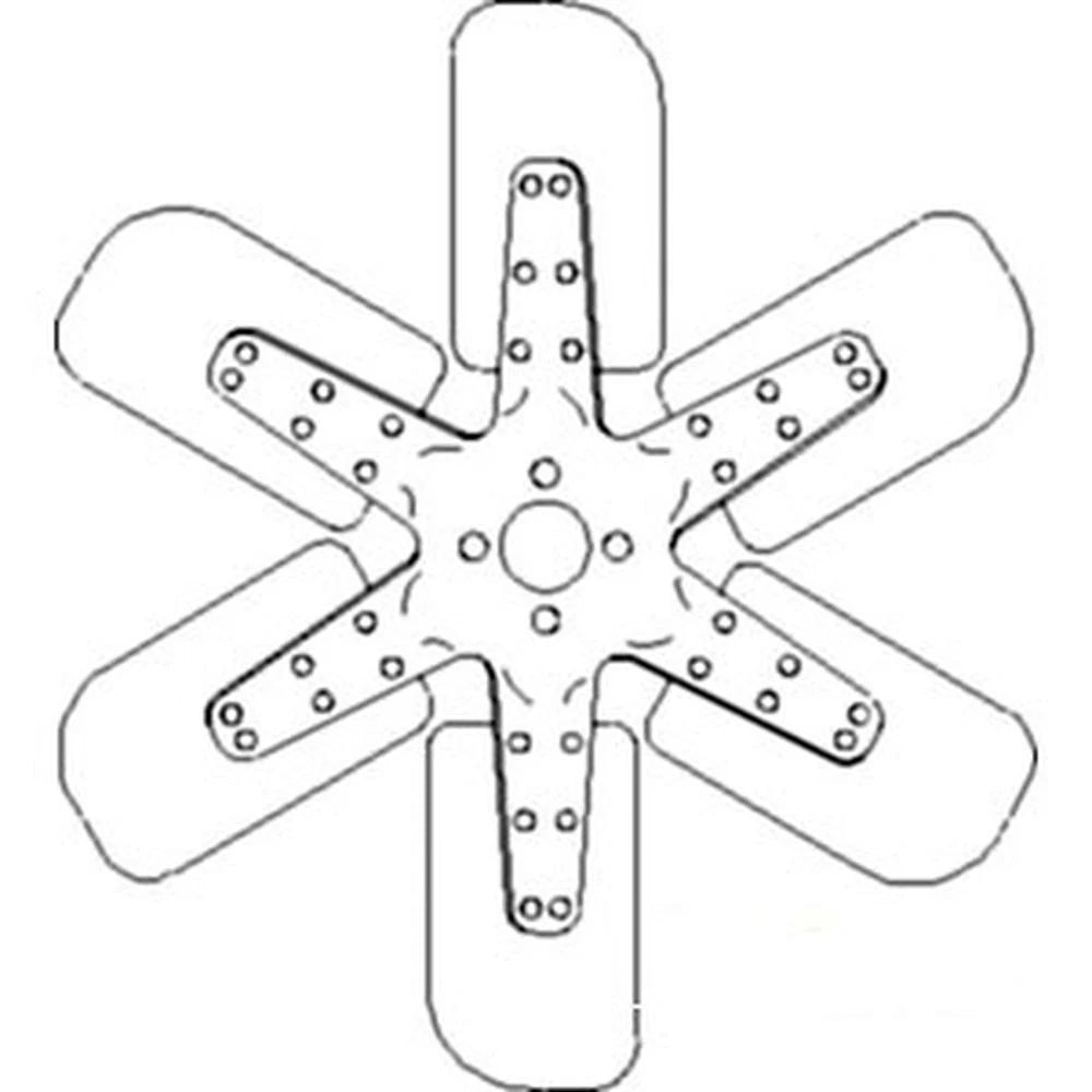 Fan A173726 Fits Case 2544 2656 2706 544 656 664 706