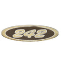 Crownline Boat Raised Decal 31722 242 Brown Gold by Crownline