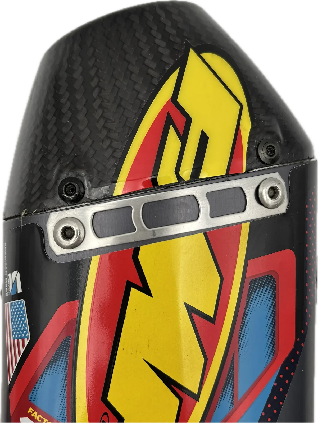 Fmf Carbon Cap 4.1 New Style Offroad End Cap For Dirt Bikes & Atv